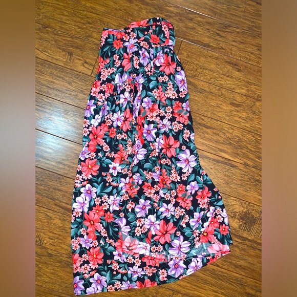 Anthropologie Bright Floral Skirt - Picture 4 of 12